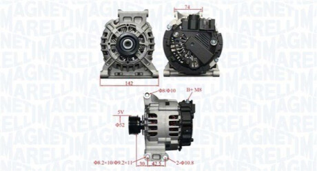 ALTERNATOR MAGNETI MARELLI 063731875010