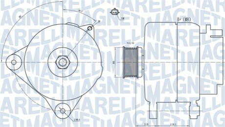 Автозапчастина MAGNETI MARELLI 063731887010