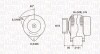 ALTERNATOR FORD GALAXY 1,8 06- MAGNETI MARELLI 063731919010 (фото 1)