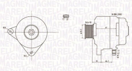 Автозапчастина MAGNETI MARELLI 063731972010