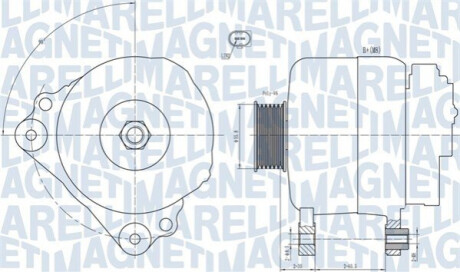 Автозапчасть MAGNETI MARELLI 063731992010