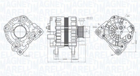 ALTERNATOR MAGNETI MARELLI 063736232010