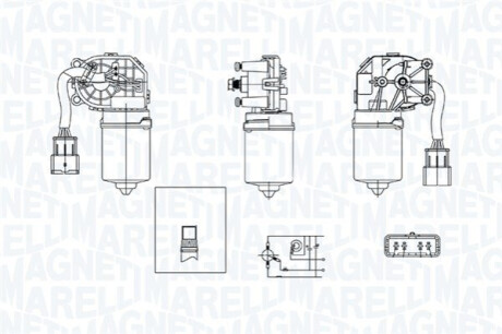 МОТОР ДІЙНИКА PEUGEOT 2008 I 03/13 - PRE°D MAGNETI MARELLI 064370900010