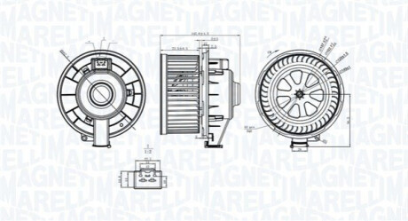 Автозапчасть MAGNETI MARELLI 069412253010