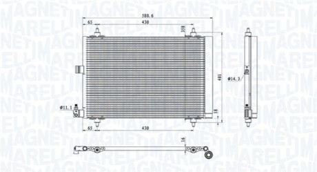 Автозапчасть MAGNETI MARELLI 350203908000