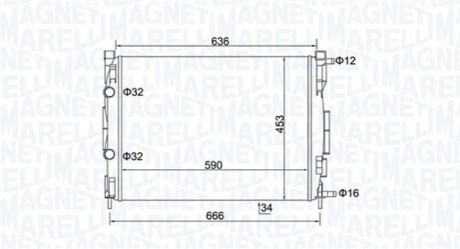 Автозапчасть MAGNETI MARELLI 350213153500