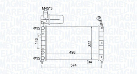 Автозапчасть MAGNETI MARELLI 350213154400