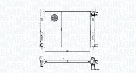 Автозапчасть MAGNETI MARELLI 350213165100