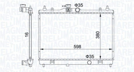 Автозапчасть MAGNETI MARELLI 350213168300