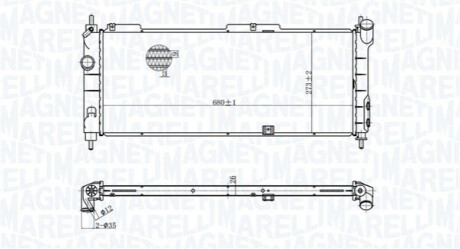 Автозапчасть MAGNETI MARELLI 350213175300