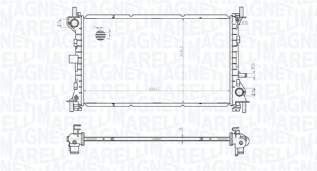 Chodnica FORD FOCUS (DAW/DBW) 1.4/1.6/1.8 MAGNETI MARELLI 350213178100 (фото 1)