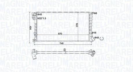 Автозапчасть MAGNETI MARELLI 350213186600