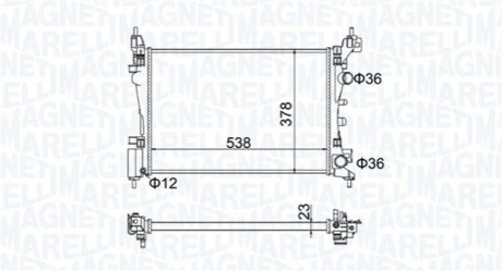 Автозапчасть MAGNETI MARELLI 350213186700