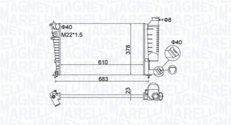 Автозапчасть MAGNETI MARELLI 350213189500