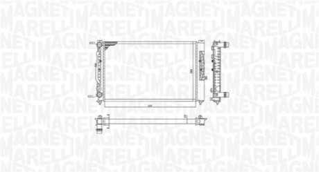 Chodnica VAG A4/A6, SUPERB I, PASSAT 1.9TDI MAGNETI MARELLI 350213191700 (фото 1)