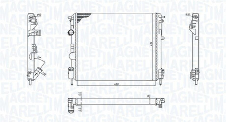 Деталь-, renault clio ii (bb_, cb_) MAGNETI MARELLI 350213192600