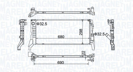 Автозапчасть MAGNETI MARELLI 350213202700