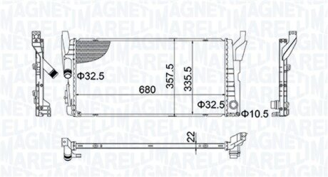 Автозапчасть MAGNETI MARELLI 350213202900