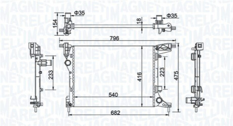 Автозапчасть MAGNETI MARELLI 350213203300