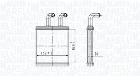 Автозапчасть MAGNETI MARELLI 350218454000