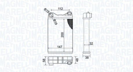 Автозапчасть MAGNETI MARELLI 350218456000