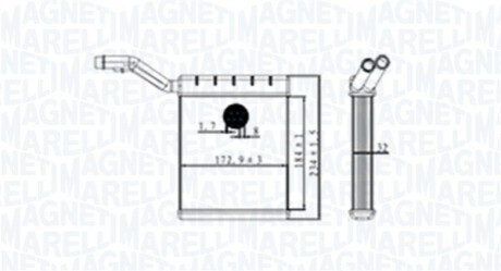 Автозапчасть MAGNETI MARELLI 350218480000