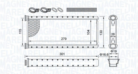 Автозапчасть MAGNETI MARELLI 350218514000