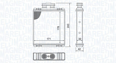 Автозапчасть MAGNETI MARELLI 350218517000