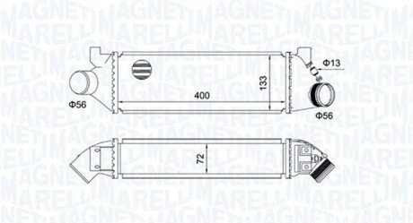 INTERCOOLER MAGNETI MARELLI 351319204950