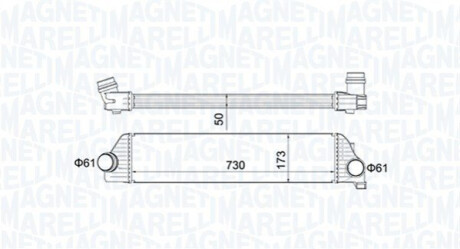 Інтеркулер MAGNETI MARELLI 351319205410 (фото 1)