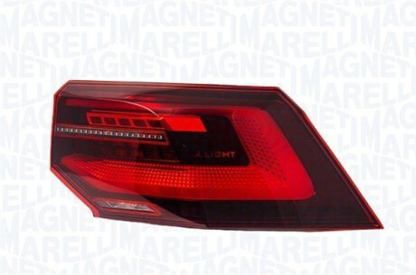 Klosz lampy tyЕ‚ L (czД™Е›Д‡ zewnД™trzna, LED) pasuje do: VW GOLF VIII 1.0/1.5/2.0D 07.19- MAGNETI MARELLI 714081990101