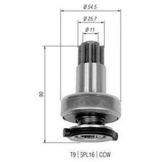 Бендикс стартера MAGNETI MARELLI 940113020327