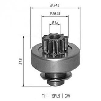 Бендикс стартера MAGNETI MARELLI 940113020347