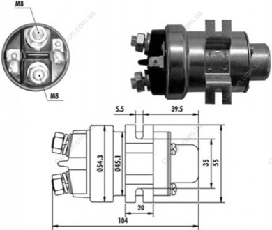 Магнітний перемикач, стартер MAGNETI MARELLI 940113050018