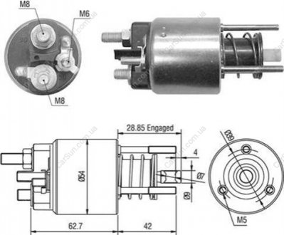 Магнітний перемикач, стартер MAGNETI MARELLI 940113050453