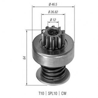 Бендикс стартера MAGNETI MARELLI AMB0055