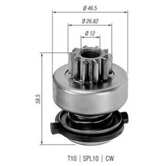 Бендикс стартера MAGNETI MARELLI AMB0149 (фото 1)