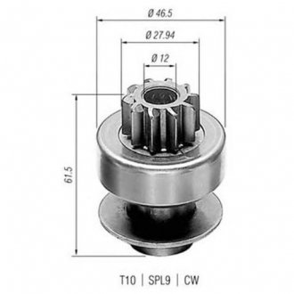 Автозапчасть MAGNETI MARELLI AMB0165