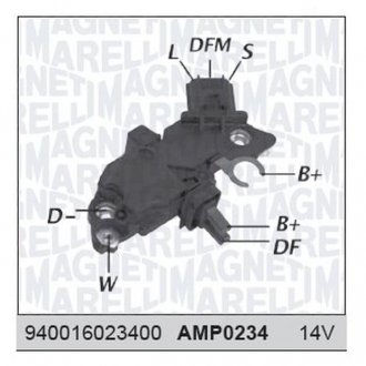 Автозапчасть MAGNETI MARELLI AMP0234