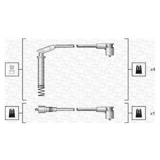 Дроти запалення, набір MAGNETI MARELLI MSK1154