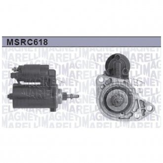 Стартер VW CADDY II, GOLF II, Jetta II [943251671010] MAGNETI MARELLI MSRC618