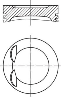 Поршень MAHLE / KNECHT 028 PI 00134 001