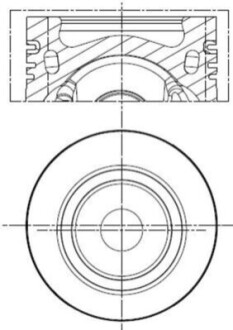 Поршень MAHLE / KNECHT 028 PI 00141 000