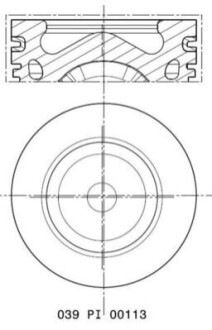 Поршень MAHLE / KNECHT 039 PI 00113 002