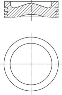 Поршень MAHLE / KNECHT 039PI00125000