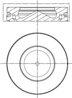 Поршень MAHLE / KNECHT 081 PI 00113 001