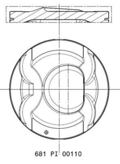 T┼üOK KPL. HYUNDAI I30 1.6 11- MAHLE / KNECHT 681PI00110000