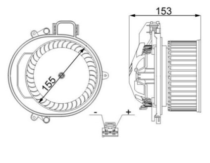 ПОДУВОДУВКА MAHLE / KNECHT AB257000S