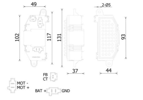 Автозапчасть MAHLE / KNECHT ABR118000S