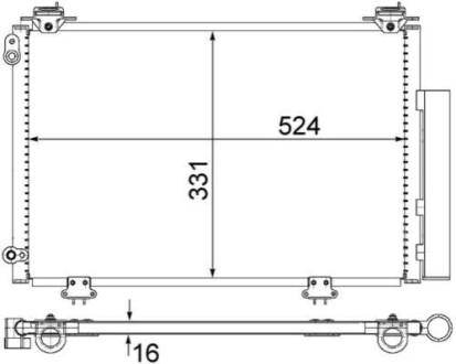 Автозапчастина MAHLE / KNECHT AC292000S